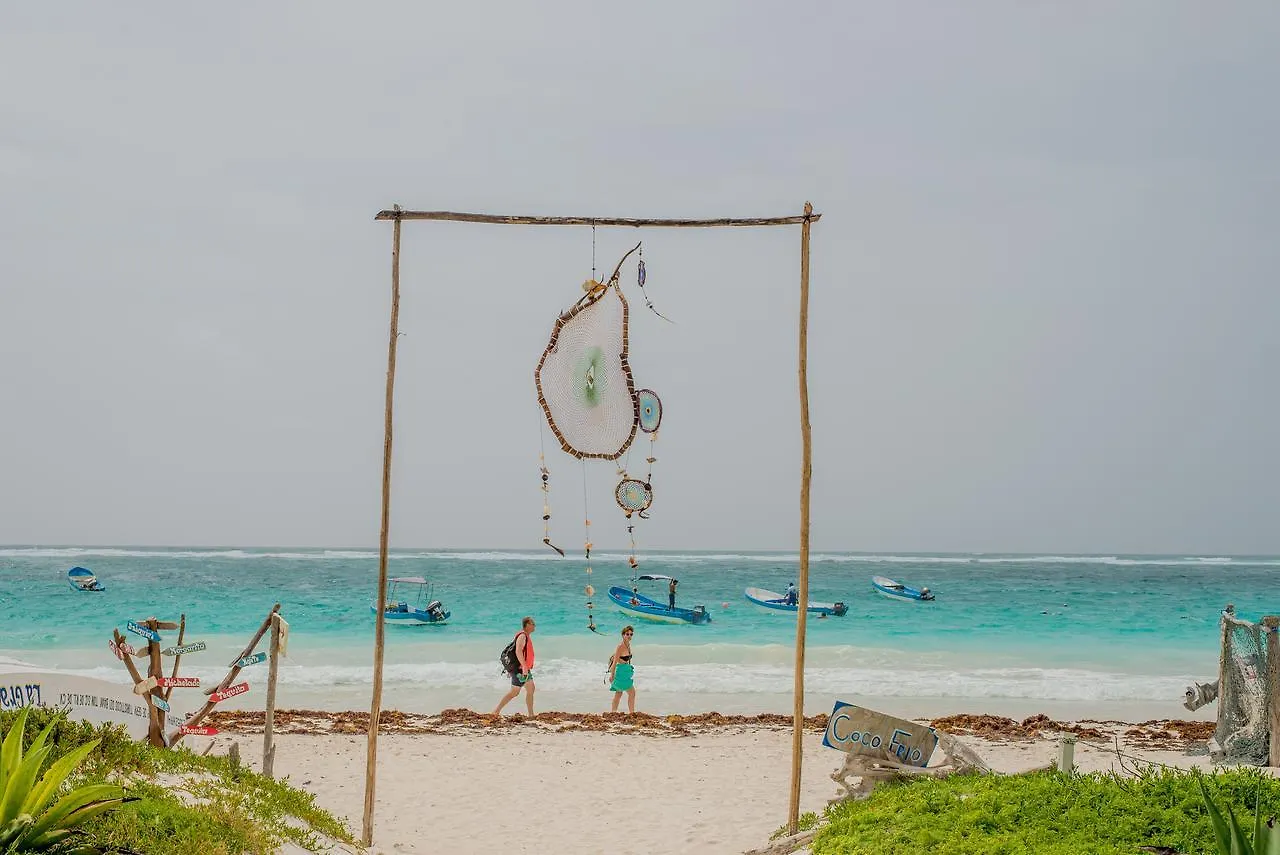Luxury tent Camping Revolucion Pancho Villa Tulum Mexico